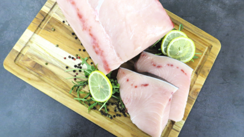 Fresh Swordfish Steaks sold by King Tide Seafood Provisions