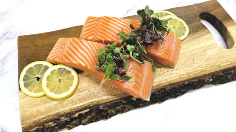 Salmon, Ora King Portions, sold by King Tide Seafood Provisions